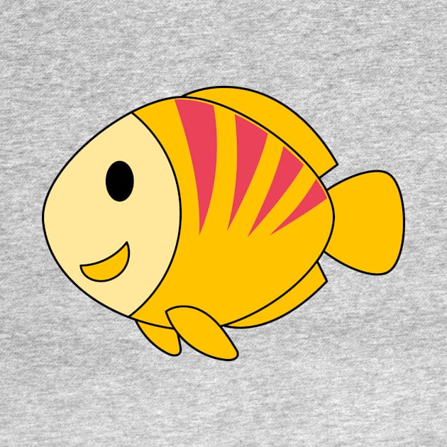 colorful fish by Cutest Sea Animals 